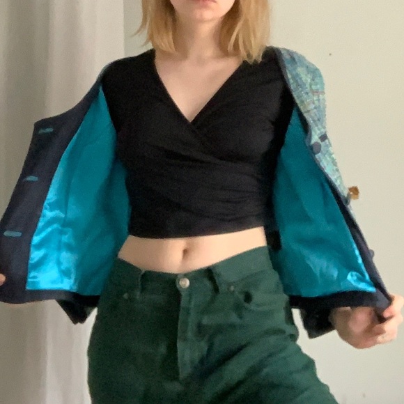 3/20$⭐️ Colourful tweed Mario Serrani blazer - Picture 7 of 14